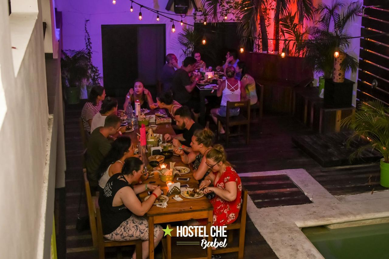 Hostel Babel Tulum Pueblo Buitenkant foto